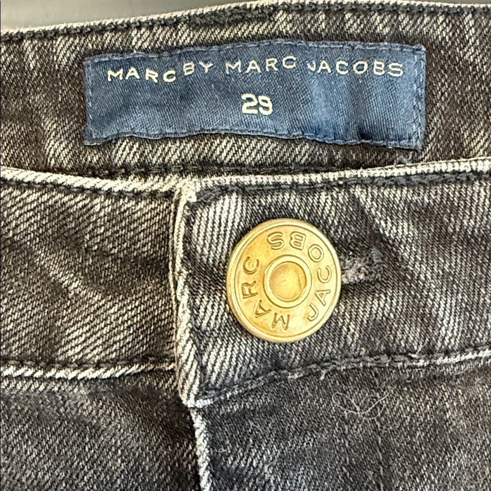 Marc by Marc Jacobs Chrissie 003 Patchwork Skinny Jeans 29x33 - Picture 8 of 9